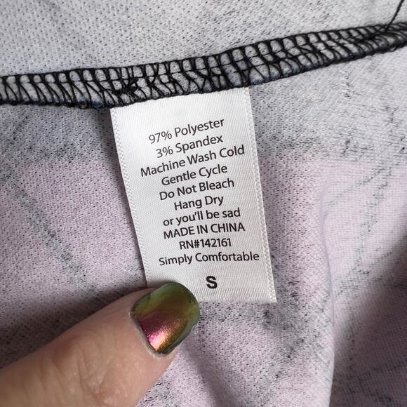 Lularoe Amelia women's size small, skater dress, geometric, sexy, office #1992 - Picture 3 of 11